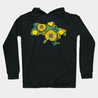 Map of Ukraine Hoodie